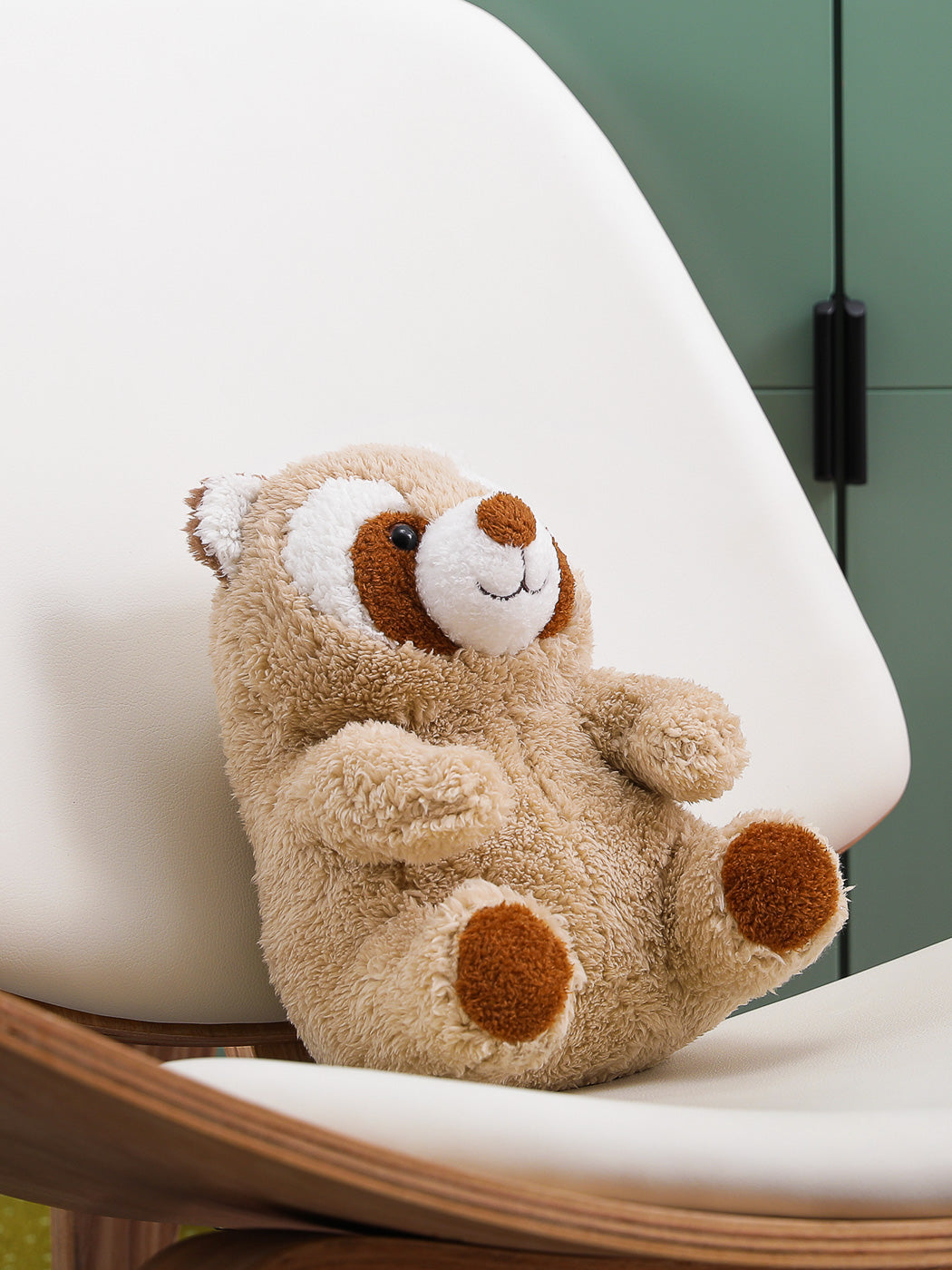 Sitting Animal Plush Toy B(Raccoon)