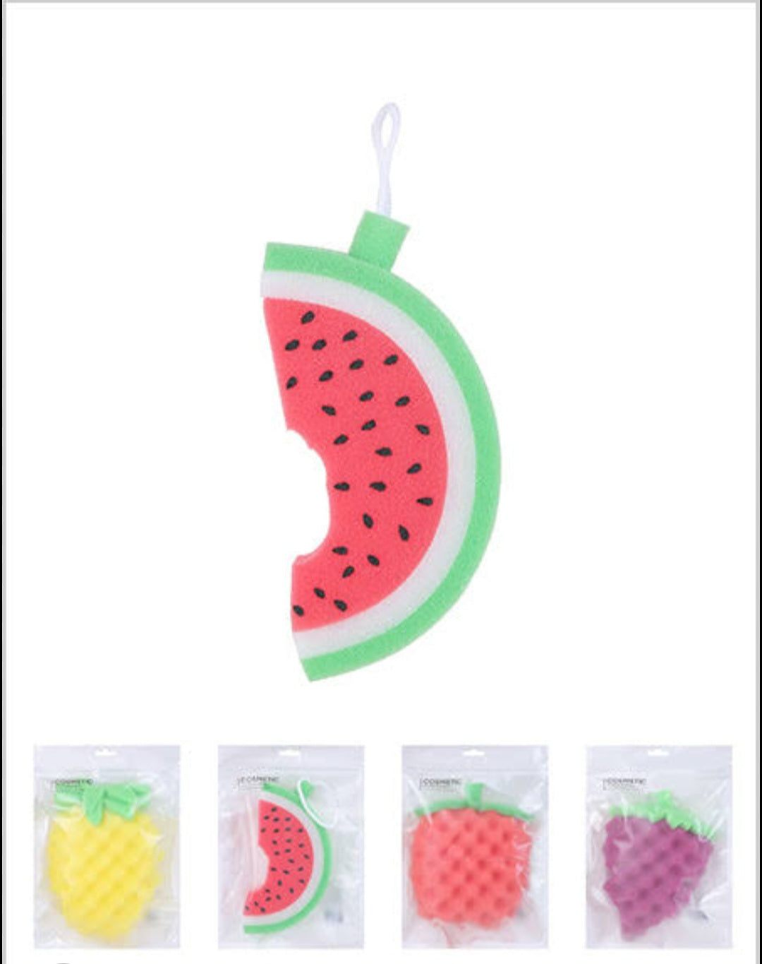 Fruit Series Bath Scrubber