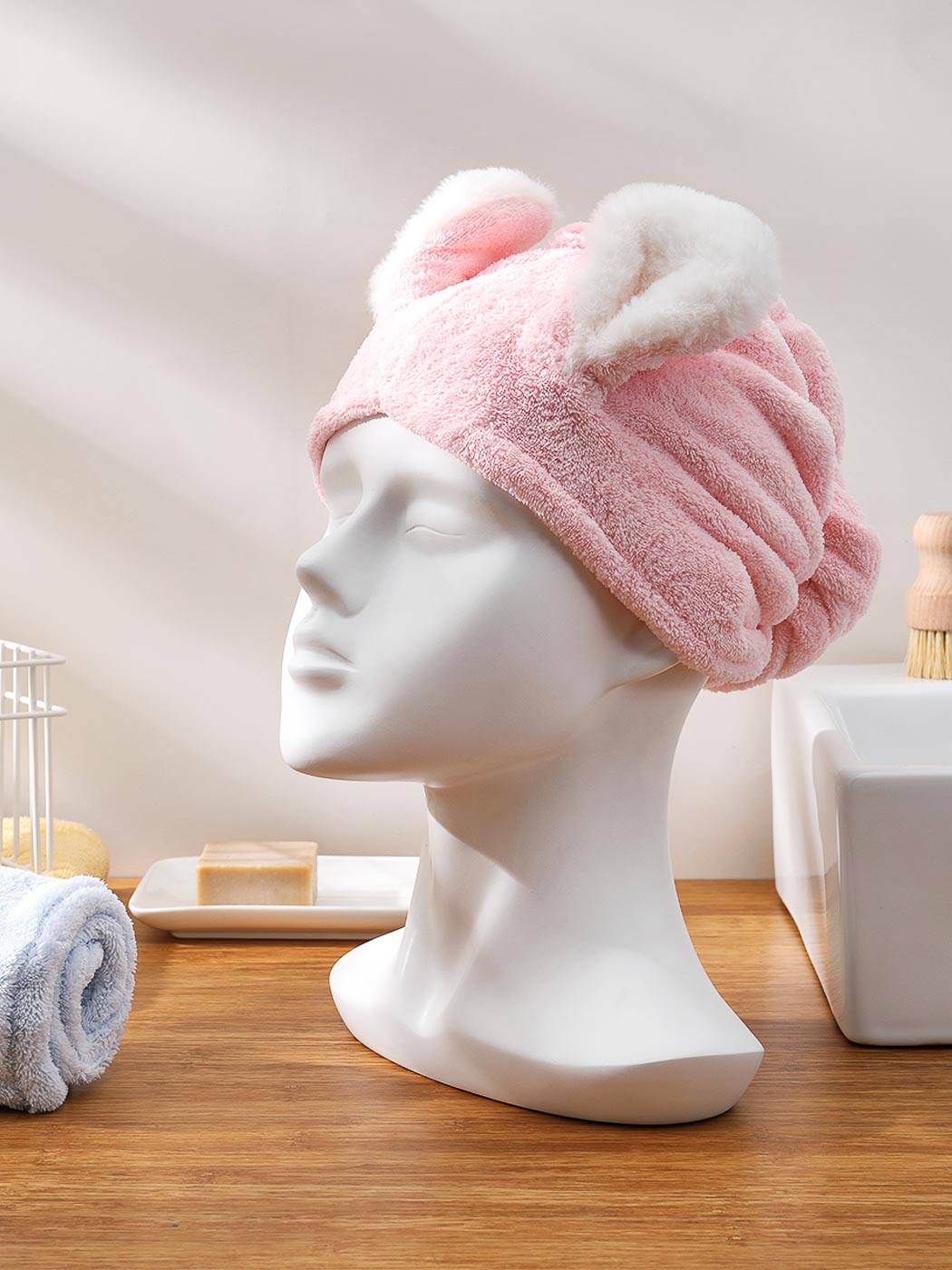 Bunny Ears Hair Drying Towel