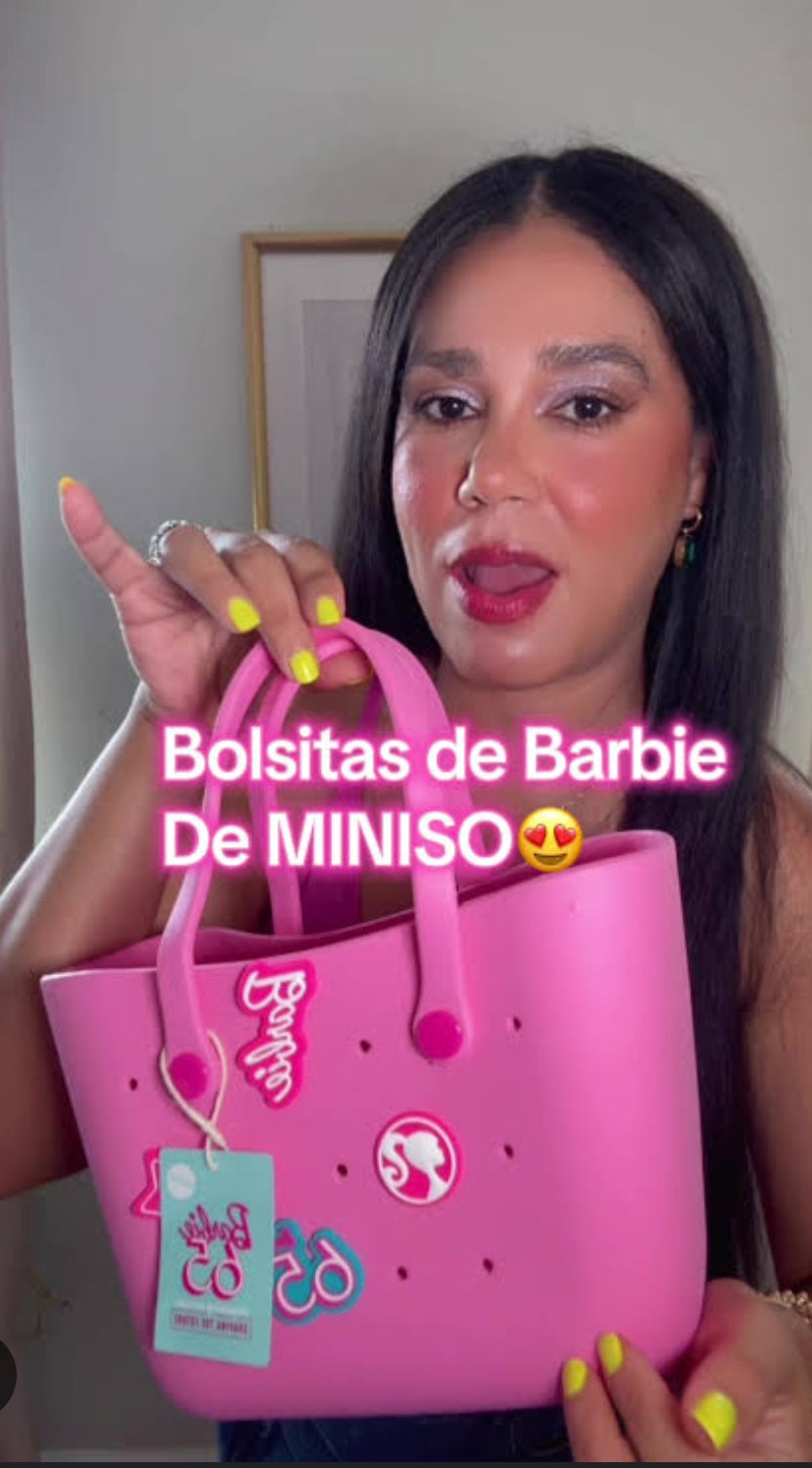Barbie Shining Collection Handbag(Rosy)