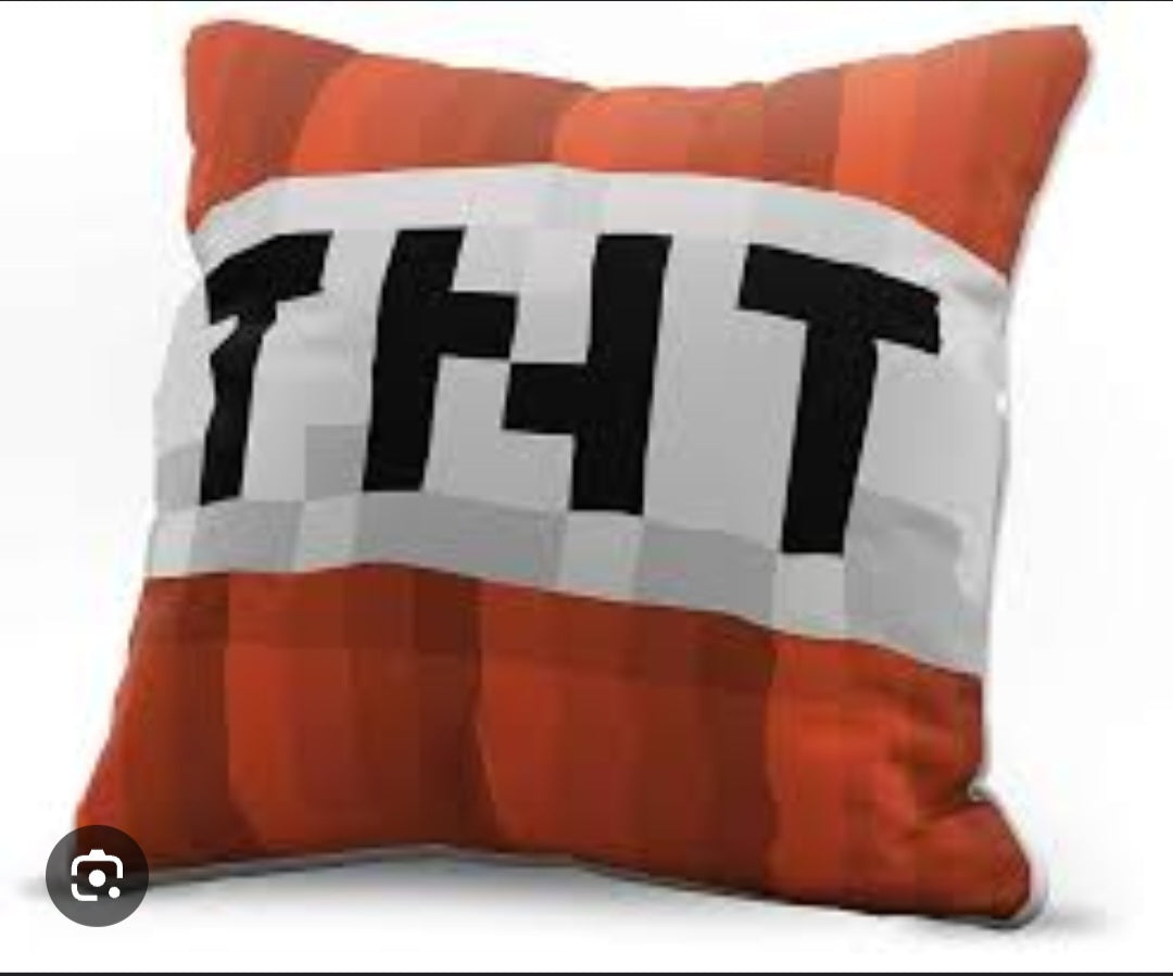 Minecraft - 16in. TNT Quadrate Pillow