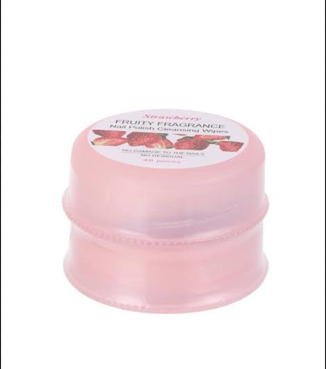 Nail Polish Cleansing Wipes(Strawberry Fragrance)
