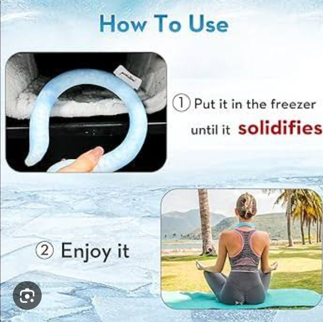 Cooling Series Solid Color Neck Wrap