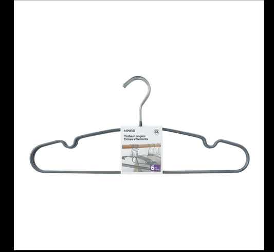 Multipurpose Anti-Slip Clothes Hangers (6 pcs)