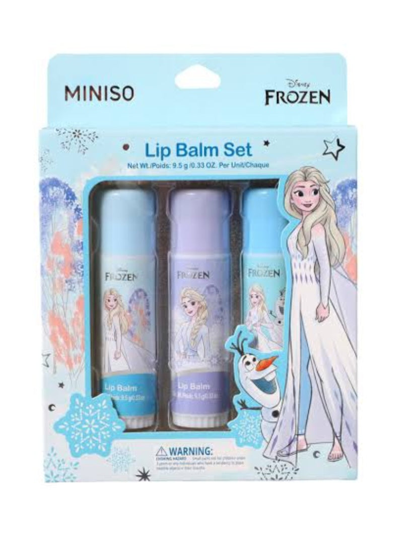 Disney Frozen Collection Lip Balm Set(Blue Box)