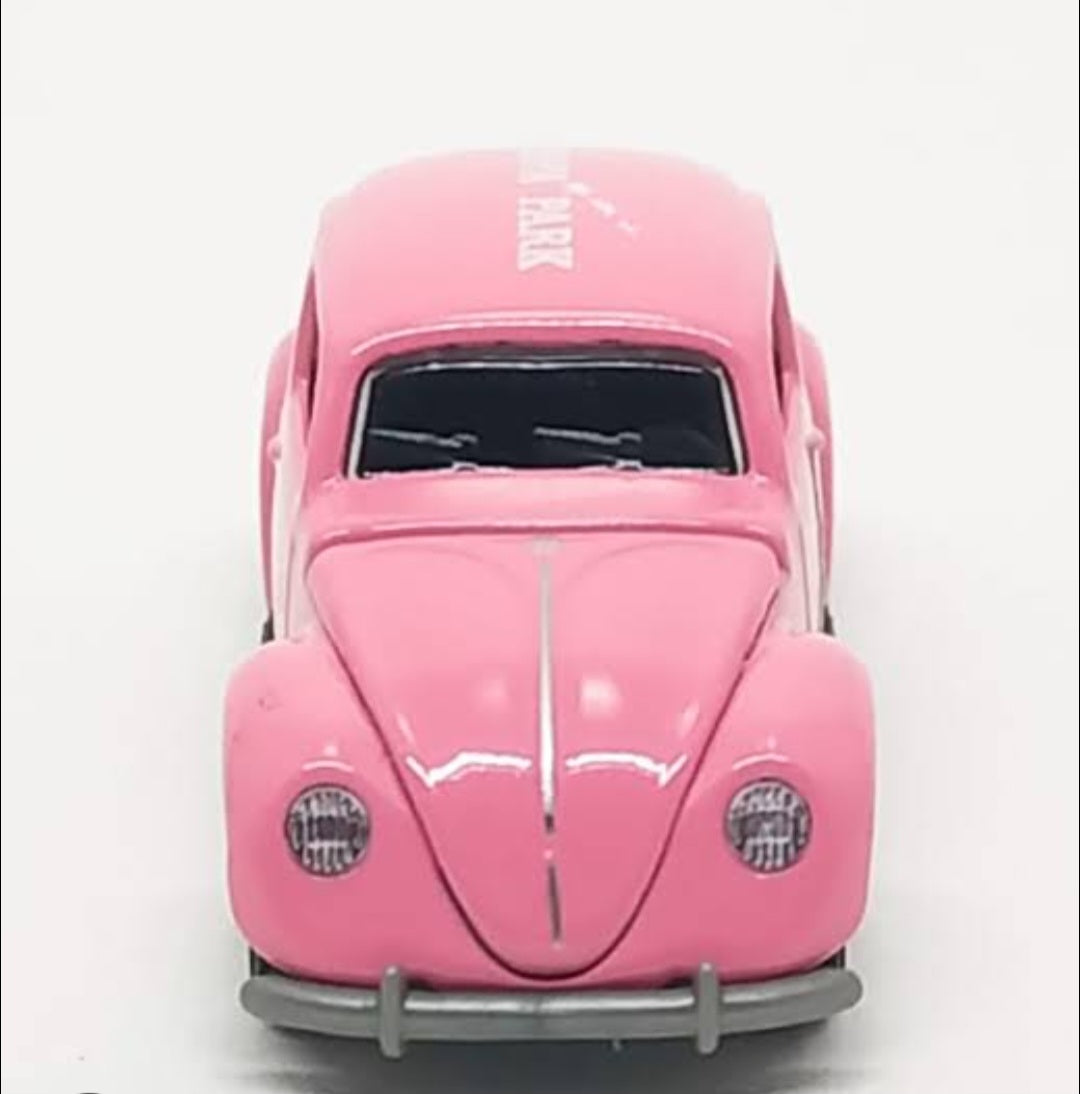 3in. Alloy Car Model (Genuine License - Volkswagen Beetle - Pink)