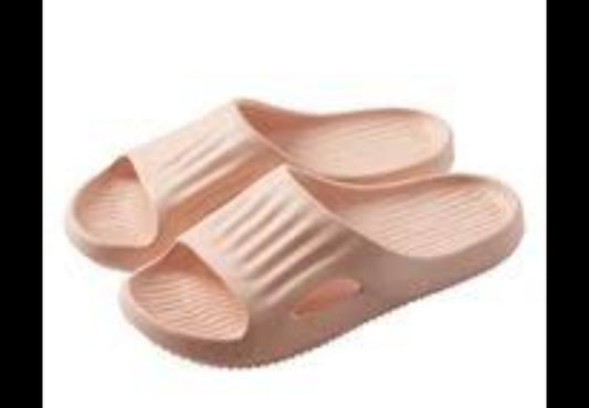 Cloud Feel Women's Bath Slippers (Apricot,37-38)