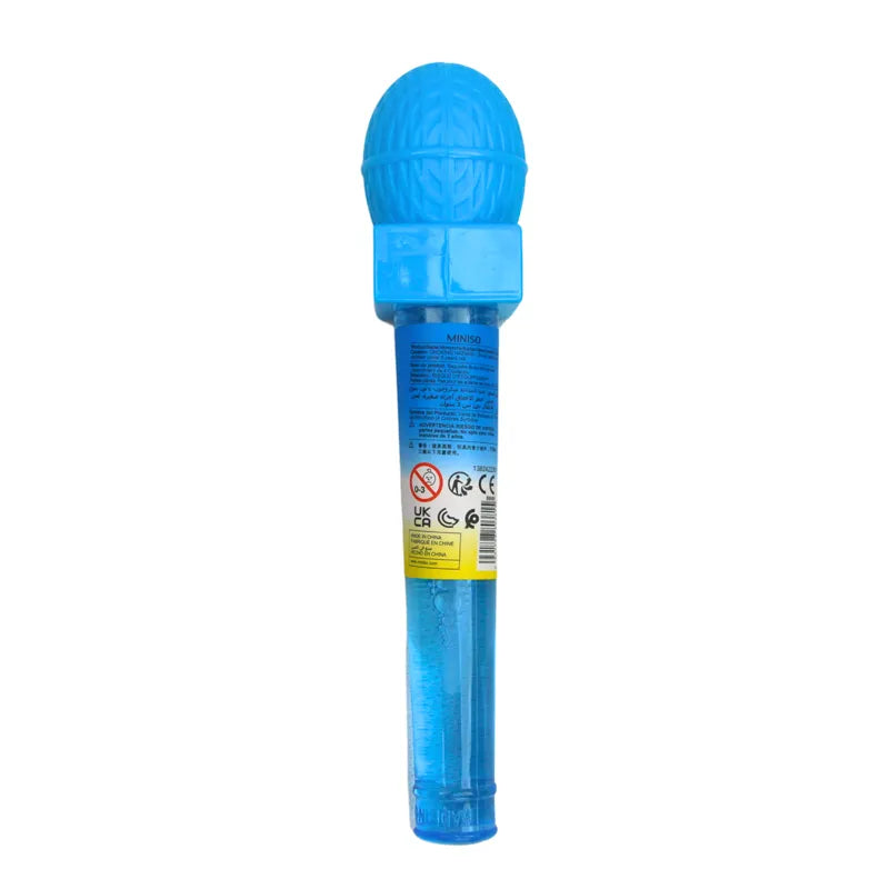 Microphone Bubble Wand (Assorted 4 Colors)