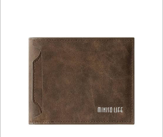 Retro Men’s Wallet with Card Holder (Brown)