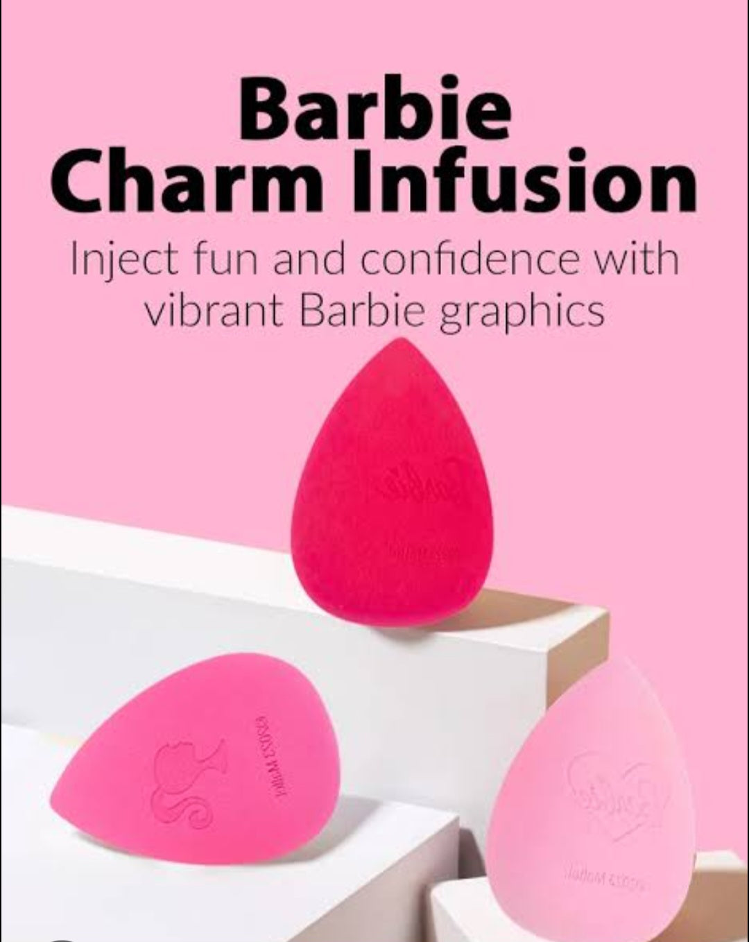 Barbie Collection Makeup Sponges (3 pcs)