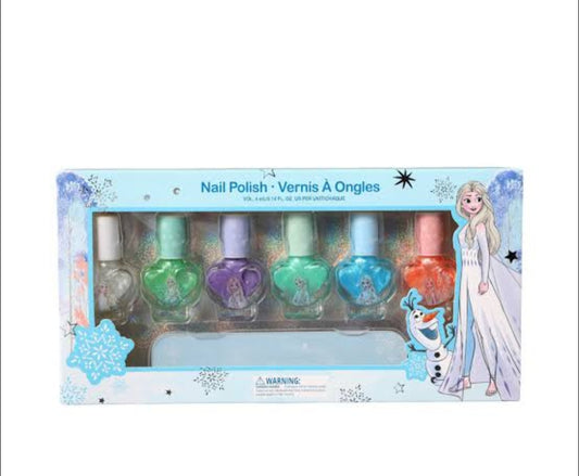 Disney Frozen Collection Kids' Nail Polish Set (6 pcs)