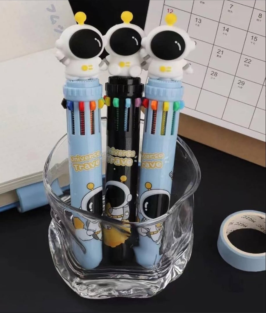 Mini Pen Series 8-Color Figure Ballpoint Pen (3 Assorted Models) PDQ
