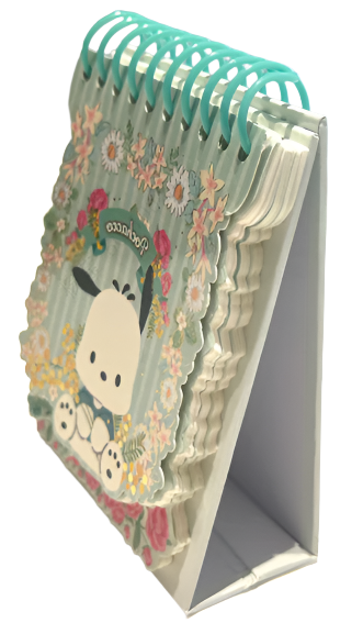 Sanrio characters Collection Figure Standable Wire-bound Book (Kuromi, 60 Sheets) (PDQ)