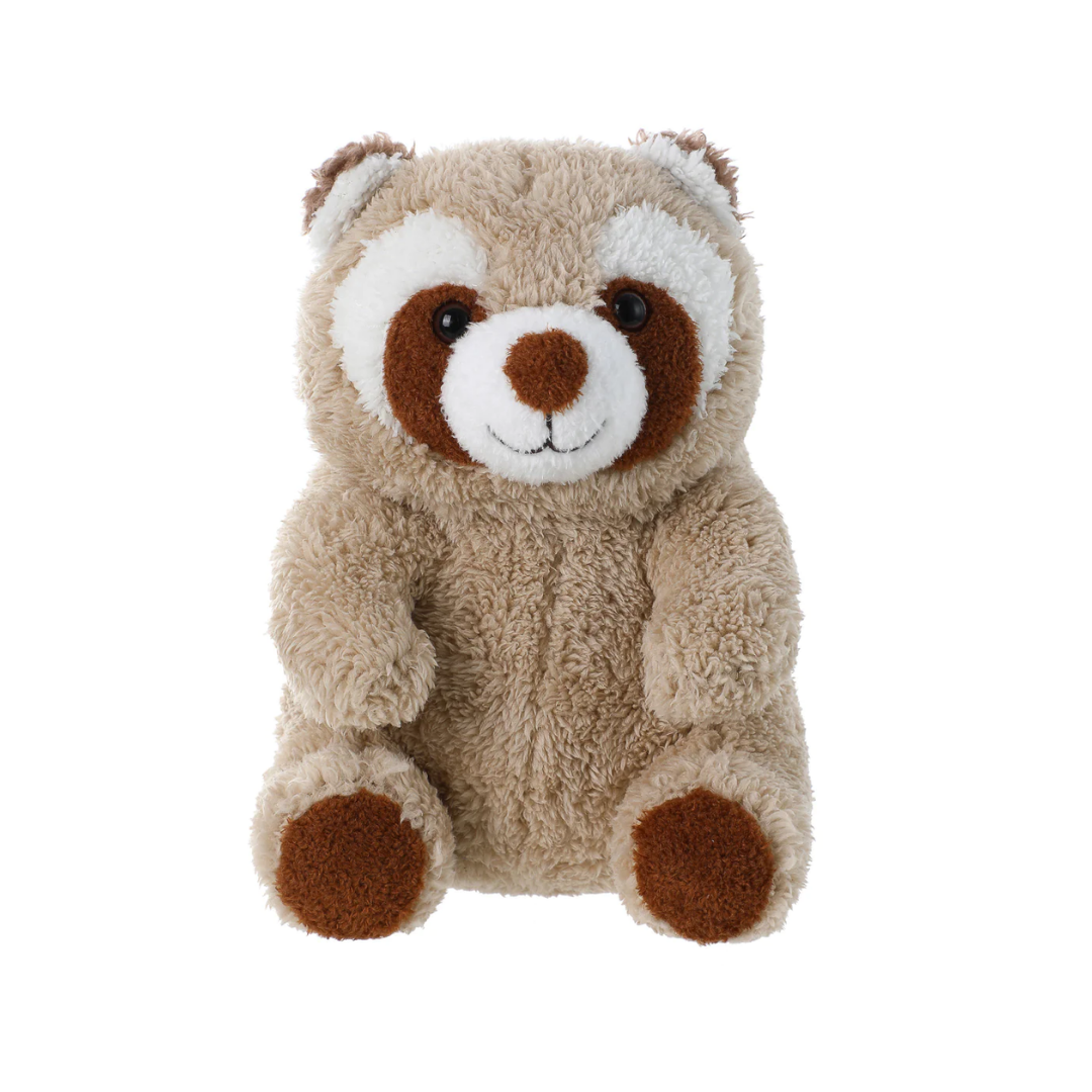 Sitting Animal Plush Toy B(Raccoon)