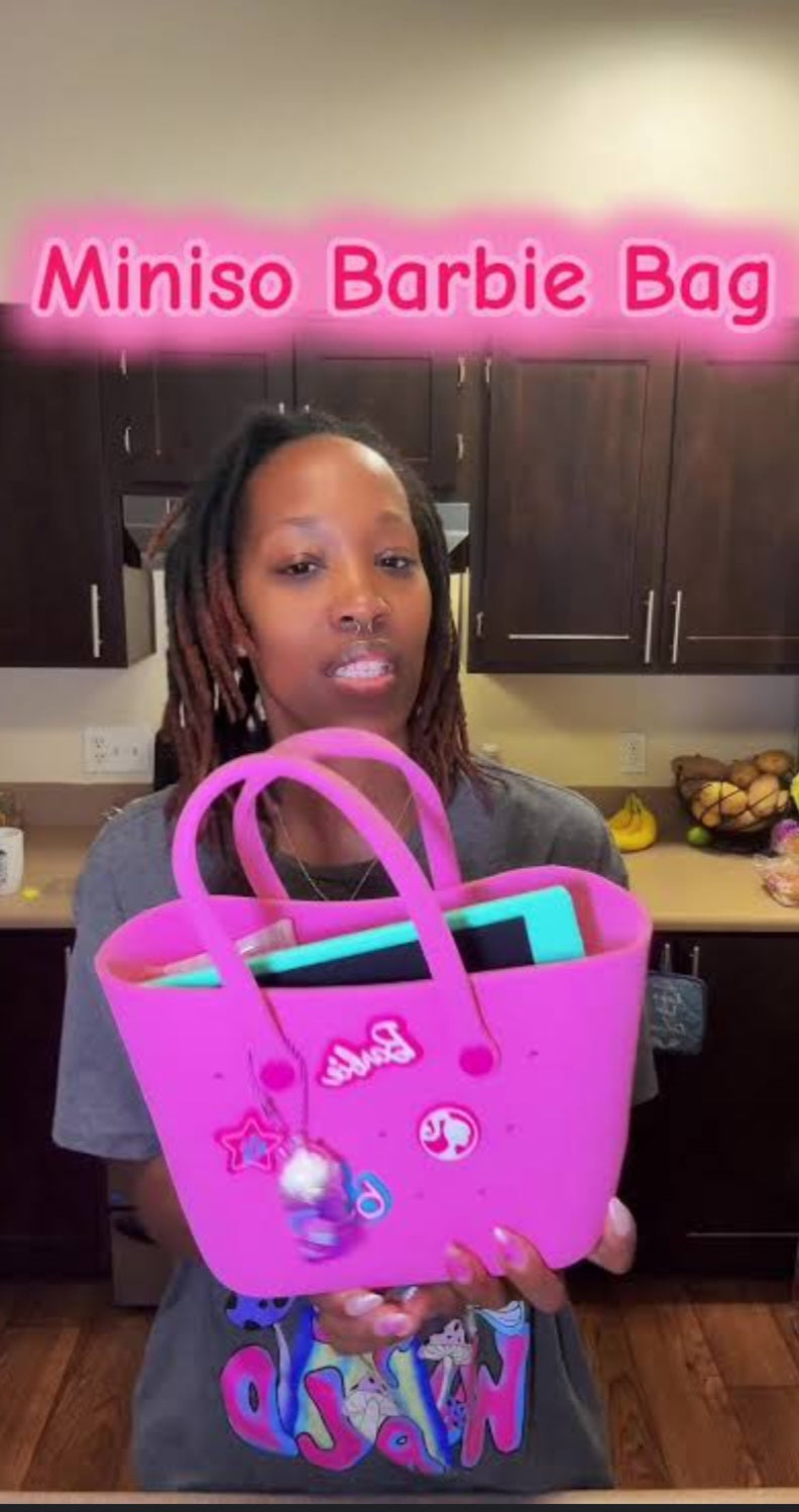 Barbie Shining Collection Handbag(Rosy)