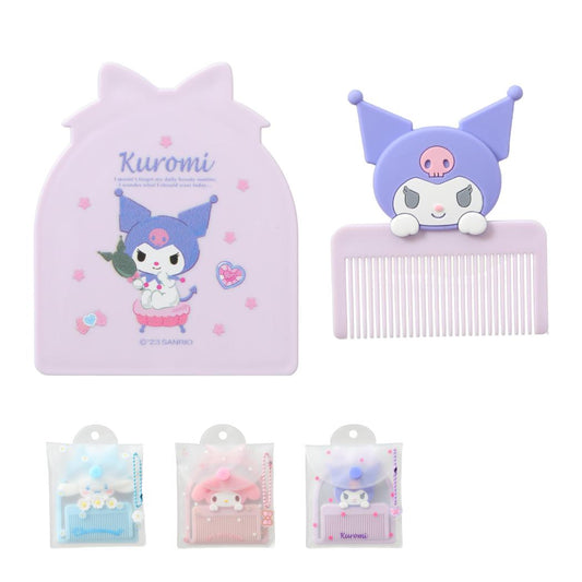 Sanrio Characters Mini Mirror Brush Set