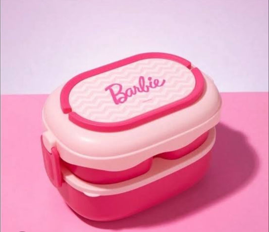 Barbie Collection Double Layered Bento Box (1600mL)