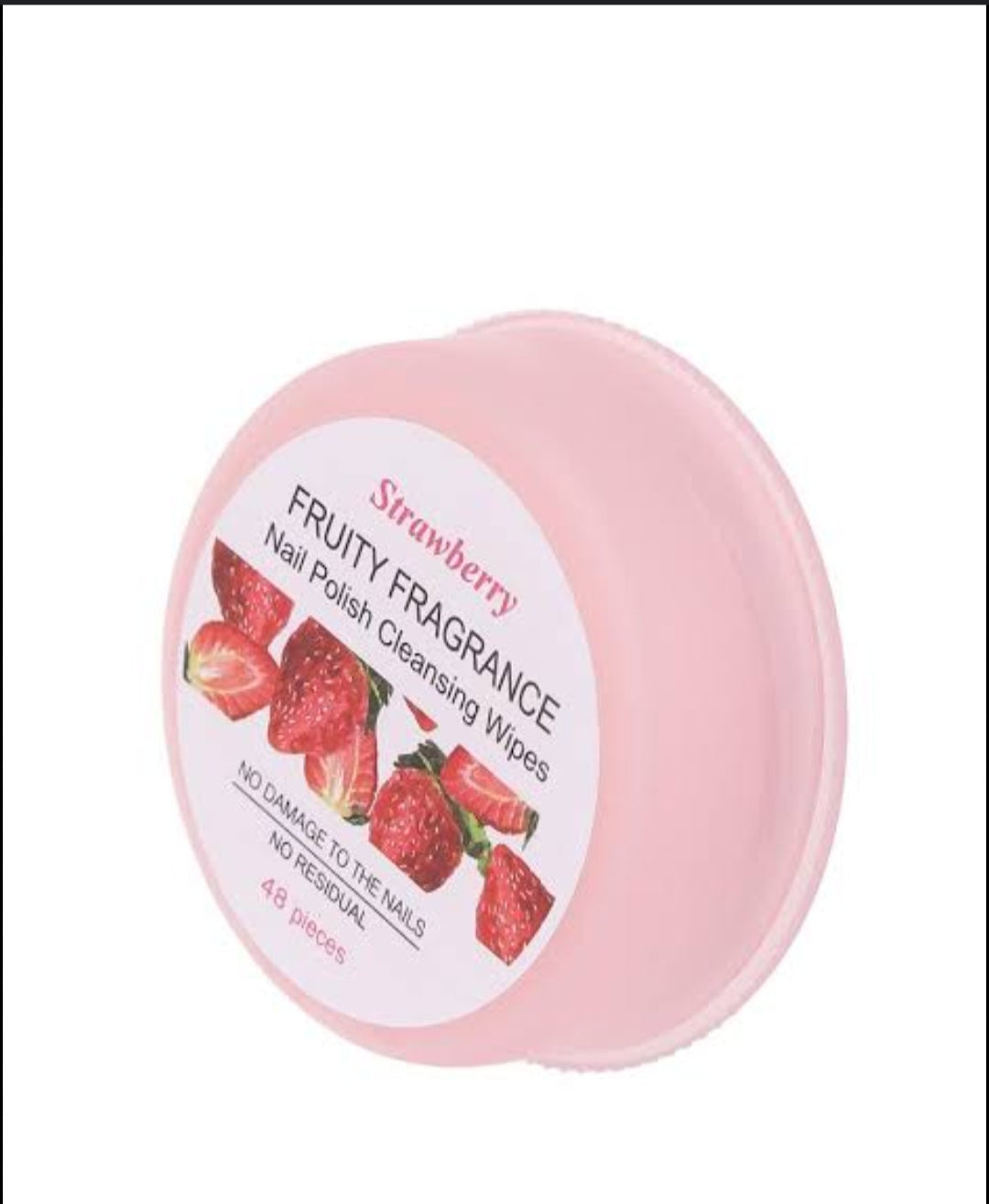 Nail Polish Cleansing Wipes(Strawberry Fragrance)