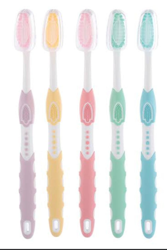 Colored Coolness Toothbrush 5 Pack