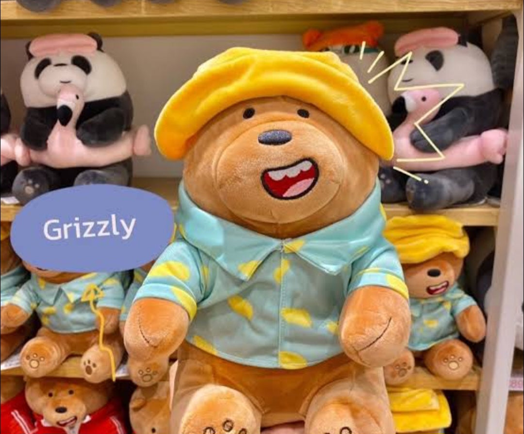 We Bare Bears Collection 5.0 Summer Vacation Series(Grizz)