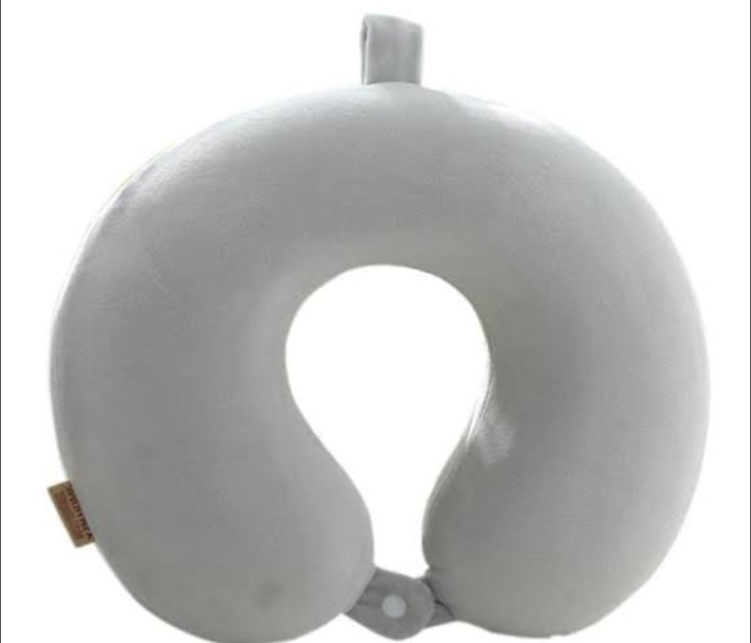 Upgraded Memory Foam U-shaped Pillow(Gray)