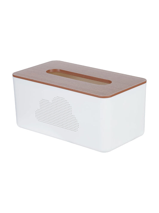 Imitation Wood Pattern Tissue Box (M）