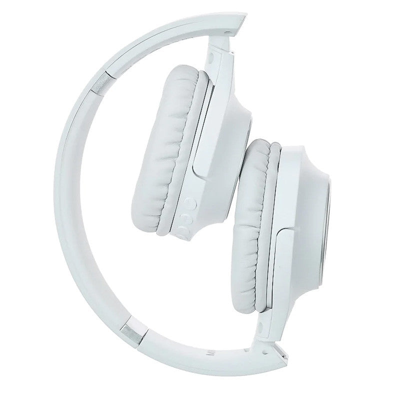 CD Patterned Wireless Headphones Model: TM-053(White)