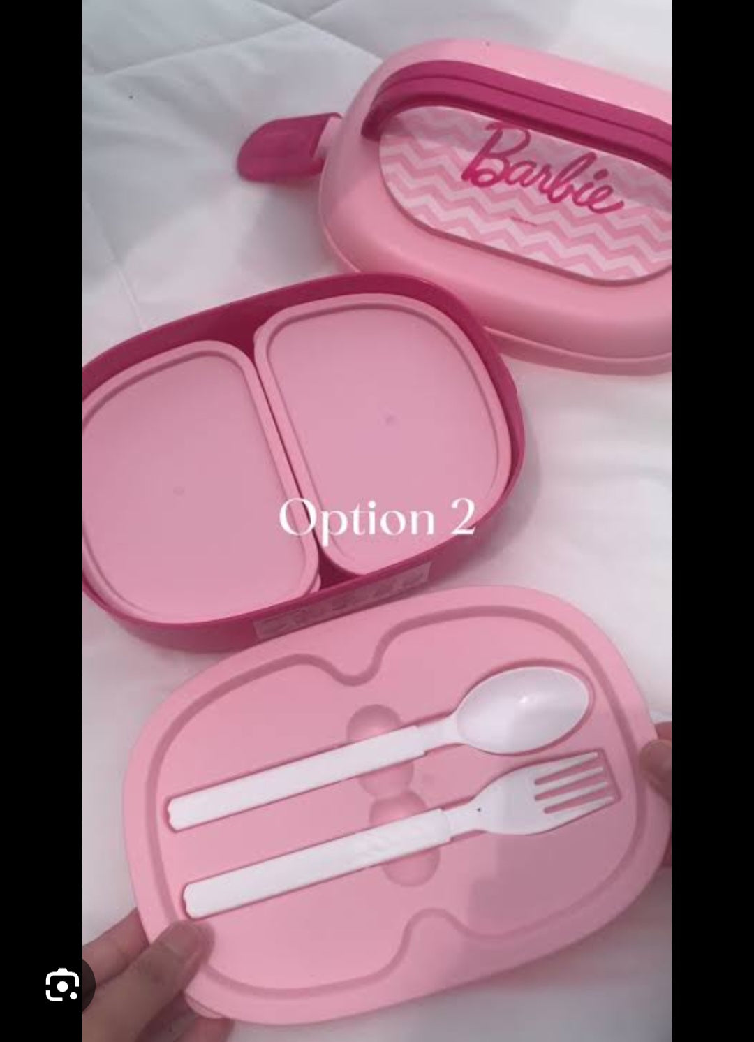 Barbie Collection Double Layered Bento Box (1600mL)