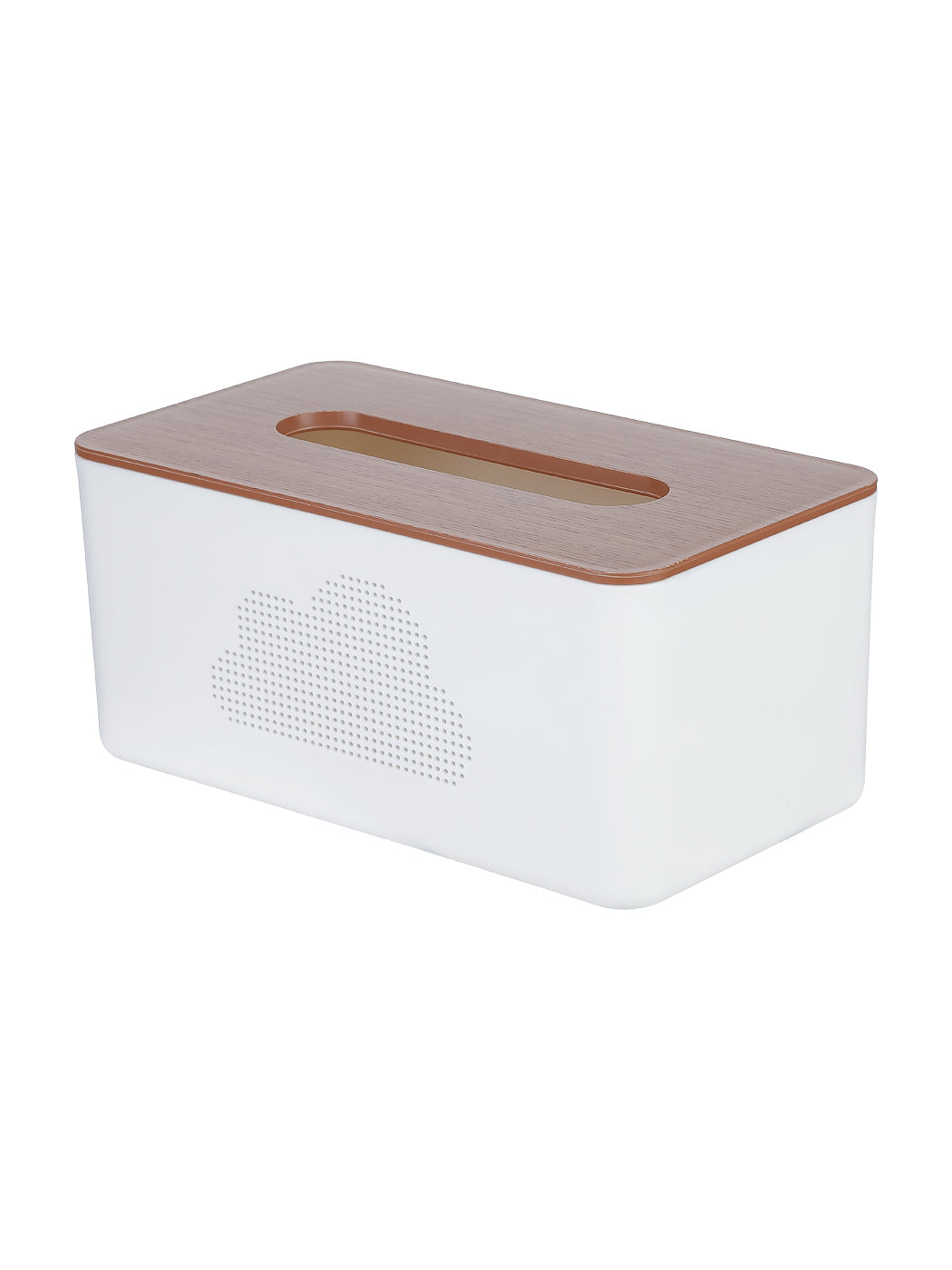 Imitation Wood Pattern Tissue Box (M）
