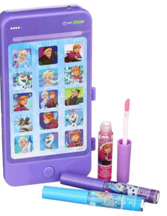 Disney Frozen Collection Clamshell Phone Shaped Lip Jelly Palette(Blue)