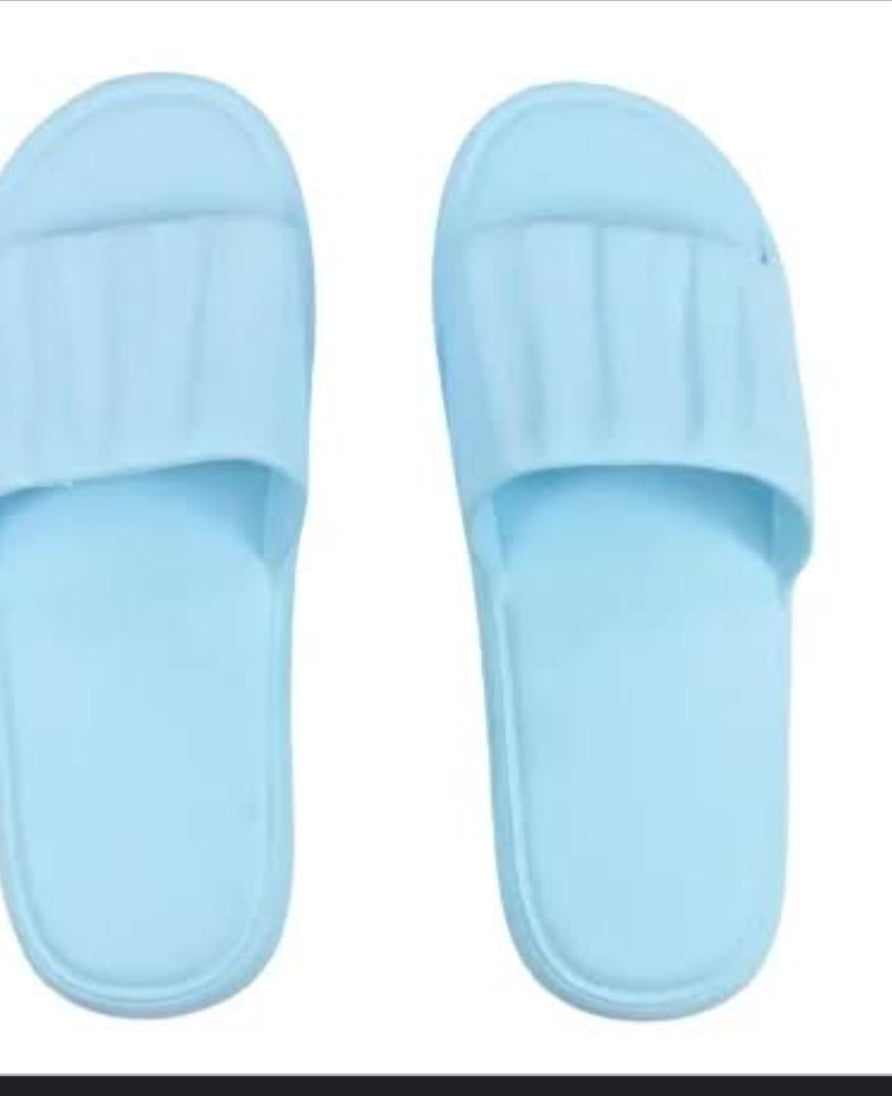 Ripple Series Women’s Bathroom Slippers(Green,37-38)