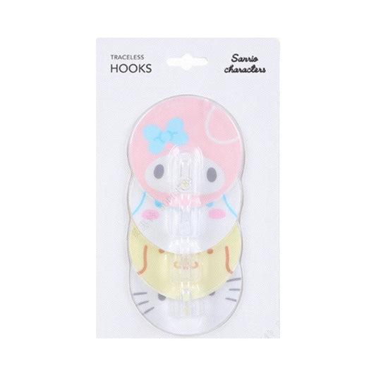 Sanrio Characters Acrylic Hooks(4 pcs)