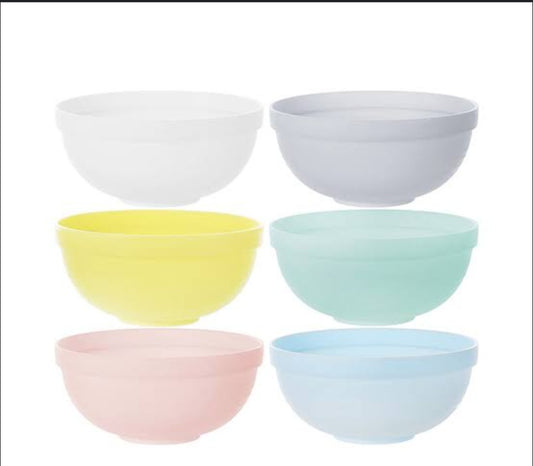 Colorful Bowl 6 Pack